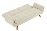 75" Flared Arm Convertible Sleeper Sofa